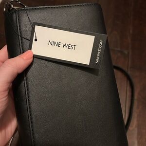 NWT Elegant‎ Black Shoulder Bag